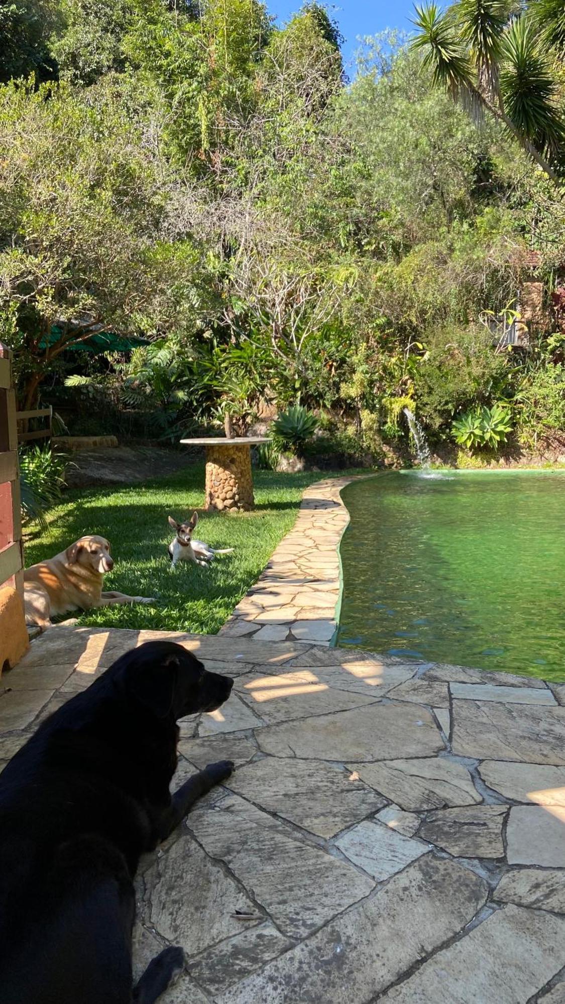 Chale Laranja - Sitio Caldeirao Villa Posse  Exteriör bild